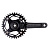 Система COMIRON TITAN, 170mm, 34T, AL+ST, квадрат, черный /GTR-A1033