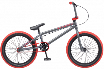 Велосипед Tech Team BMX Mack 20"  рама 21" Серо-красный