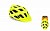Шлем вело TRIX, кросс-кантри, 22 отверстия, регулировка обхвата, размер: M 57-58см,неоновый желтый