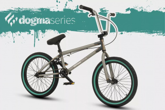 Велосипед BMX 713Bikes Frost R ( серо-зелёный )