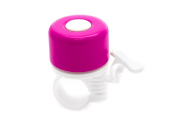 Звонок для велосипеда d35мм, розовый YL 11 pink